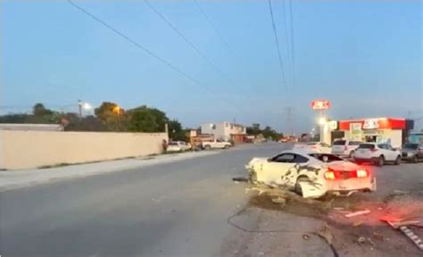 Aparatoso accidente vial deja cuantiosos daños materiales y caos