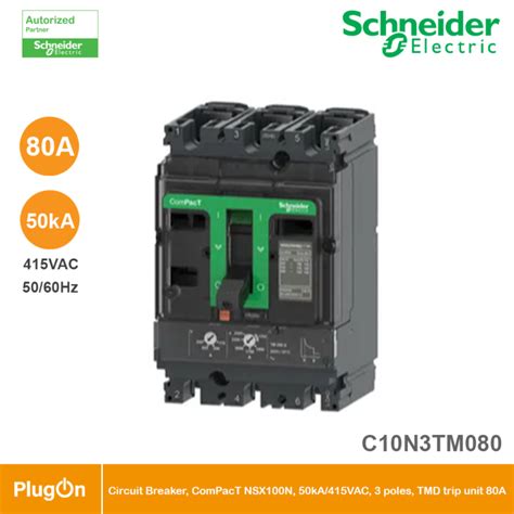 Schneider Electric Circuit Breaker Compact Nsx N Ka Vac