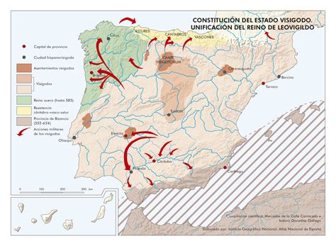 La llegada de los Godos a la Península Los reinos visigodos