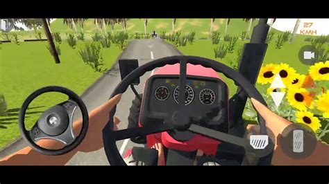 Indian Tractors Simulator 3D Game New Updates Mahindra Arjun Tractor