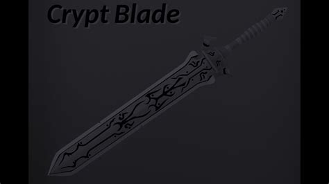 Getting Crypt Blade Deepwoken Youtube