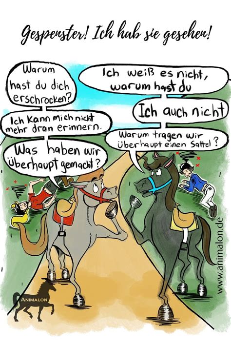 Pferd Lustig Comic