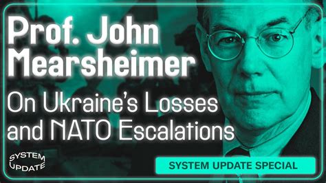 Prof John Mearsheimer On Ukraines Losses One News Page Video