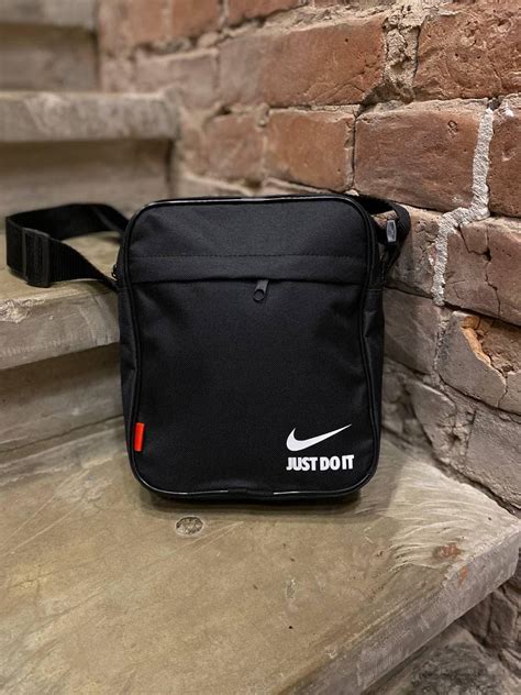 Купить Барсетка Nike черная мужская Сумка через плечо Найк Сумка Nike ...