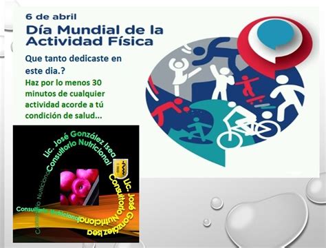 Consulta Nutricional Día Mundial De La Actividad Física