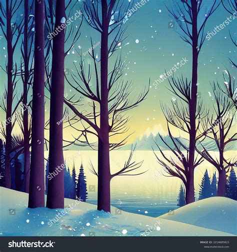 37 Some Cartoon Snowy Trees Images, Stock Photos & Vectors | Shutterstock