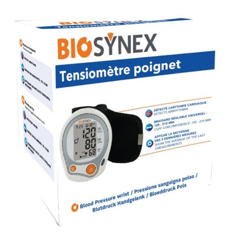 BIOSYNEX 1 Tensiomètre Poignet 3532678604435