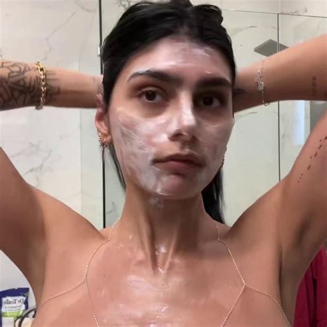 Mia Khalifa Nude Shower Prep Part Onlyfans Video Leaked Lewd Stars