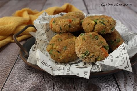 Polpette Di Verdure Cucina Vista Mare