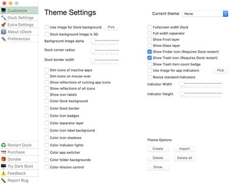 how to customize dock on mac