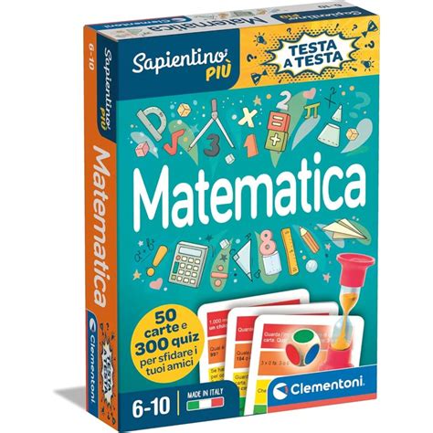 Clementoni 16440 Sapientino Testa Gioco Educativo 6 Anni Quiz