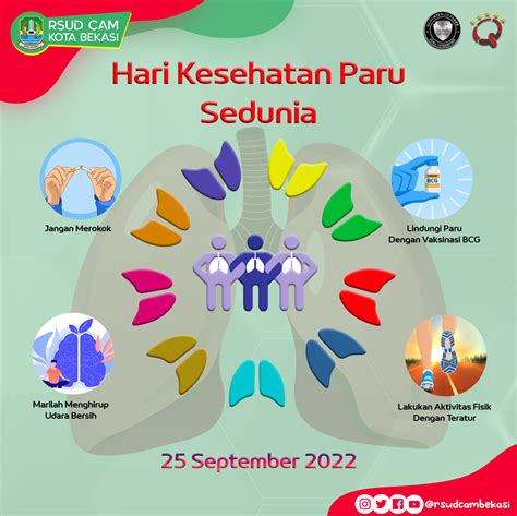 Hari Paru Sedunia World Lung Day RSUD Dr Chasbullah Abdulmadjid