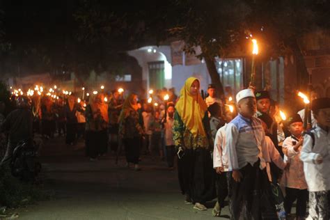 Pawai Obor Perayaan Hari Raya Idul Adha Ini Ringkas Filosofinya Nu