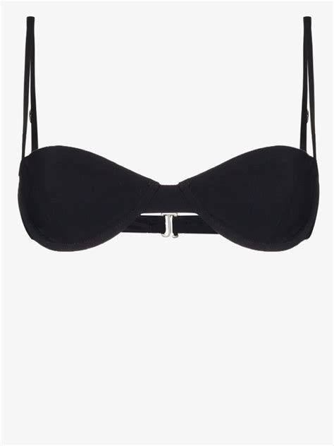 Anemos Balconette Underwire Bikini Top Browns