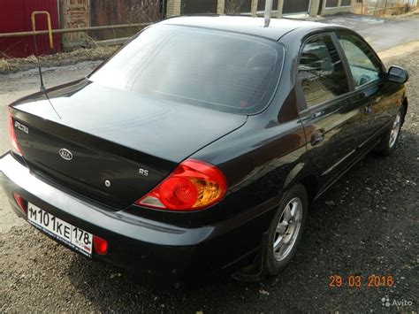 Каталог цветов Kia Spectra — «Bamper99.ru»