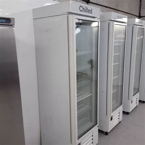 COMMERCIAL SINGLE DISPLAY Fridge Glass Chiller Retail Lowe G4 474 00