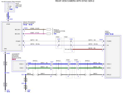 Ford Explorer Backup Camera Wiring Diagram Wiring Diagram Ex