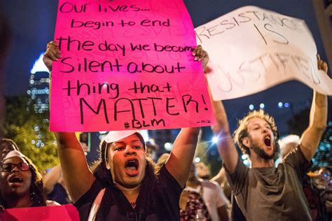 Protests In Charlotte After Police Fatally Shoot Black Man Los