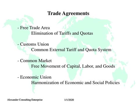 PPT - Free Trade Agreements PowerPoint Presentation, free download - ID ...