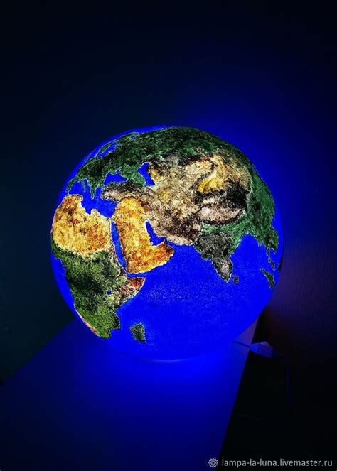 Светильник - Земля 60 см (светильник планета, ночник) на заказ в ...