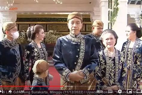 Foto Pernikahan Kaesang Erina Dan Pesan Jokowi Soal Pentingnya