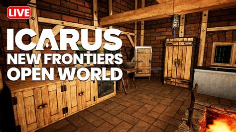 Icarus New Frontier Big Base Upgrades Open World Mode Youtube