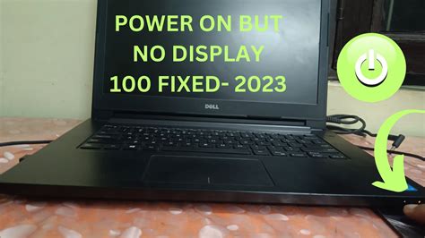 Solved Laptop Power On But Display Blank No Display New