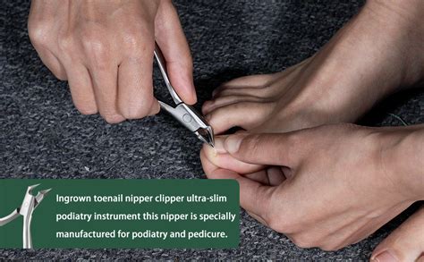 Fvion Toenail Clipper Straight Blade Professional Toe Nail Clipper For