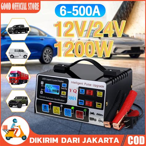 Jual Charger Aki Otomatis Smart Intelligent Auto Repair Mobil Motor