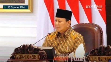 Mendekati Penentuan Hasil Pilgub Jakarta Prabowo Teken Uu Perubahan