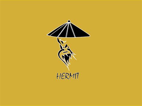 Hermit logo by Anandhu Santhosh on Dribbble