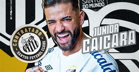 Santos Anuncia A Contratação Do Lateral Direito Júnior Caiçara