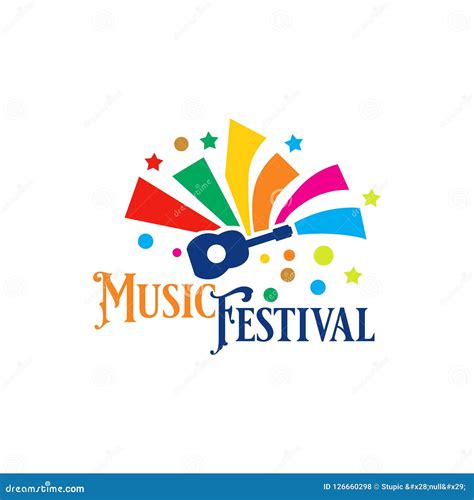 Creative Festival Logo Design Vector Art Logo Stock Illustration ...