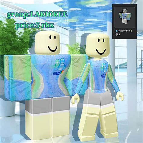 Frutiger Aero Roblox Outfit🍀🐠 In 2024 Roblox Roblox Roblox Guy Aero