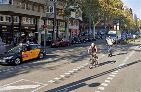 Un ciclista denuncia que le han disparado en Barcelona y la Policía no