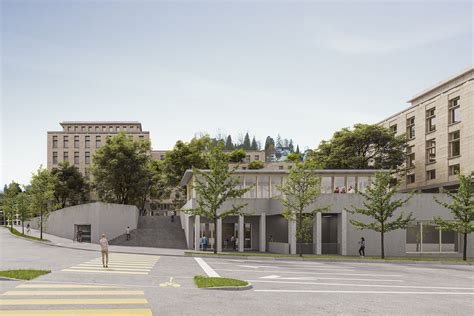 Neubau Campus Platztor HSG St Gallen Wettbewerb Offen 2020