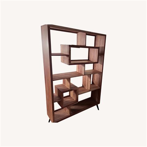 Coast 2 Coast Solid Acacia Wood Bookcase - AptDeco