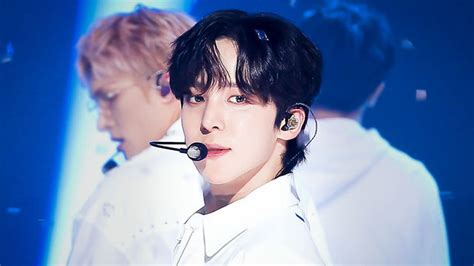 SBS 인기가요 페이스캠 에이티즈 윤호 BOUNCY K HOT CHILLI PEPPERS ATEEZ YUNHO FaceCam SBS