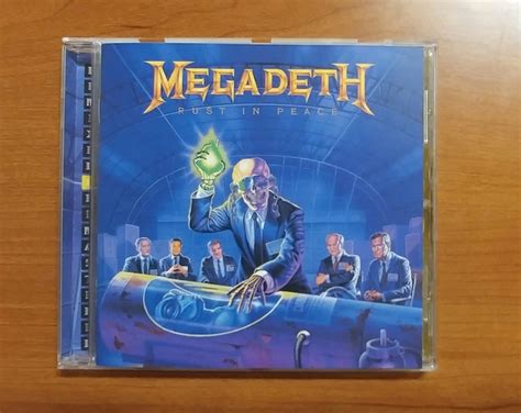 Megadeth Rust In Peace Cd Photo Metal Kingdom