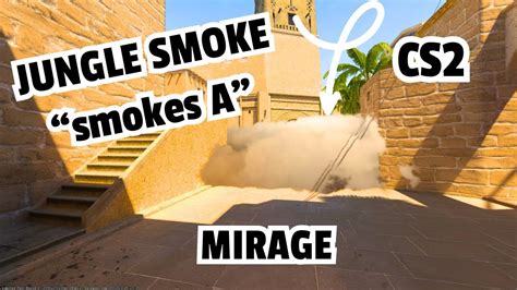 Cs2 Mirage Jungle Smoke From T Spawn Smokes A Youtube