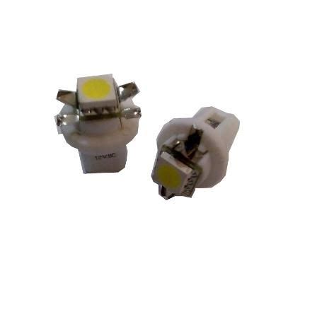 Set 2 Becuri Fara Dulie 1 SMD 24V T5 Tensiune 24 Volt Culoare Alb