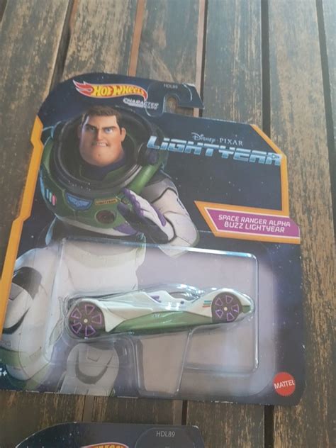 Hot Wheels Disney Pixar LIGHTYEAR Character Cars Complete Set Of