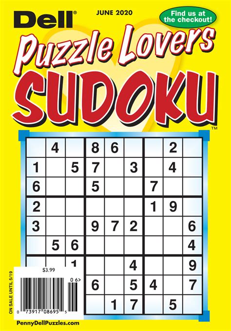 Puzzle Lovers Sudoku Penny Dell Puzzles