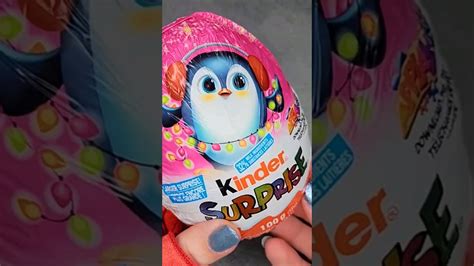 New Holiday Kinder Surprise Eggs ASMR Shorts Surprisetoys