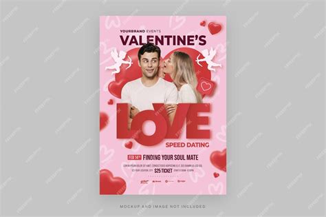 Premium Psd Valentines Day Flyer Template In Psd