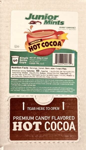 Junior Mints Hot Cocoa Review Giveaway The Homespun Chics
