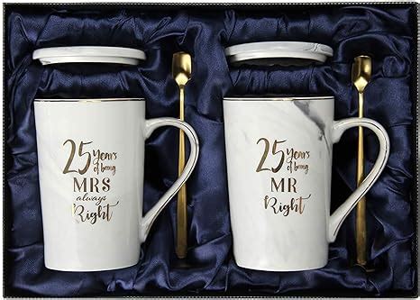 Amazon.com: FORTIVO 25th Anniversary Wedding Gifts, Wedding Gifts ...