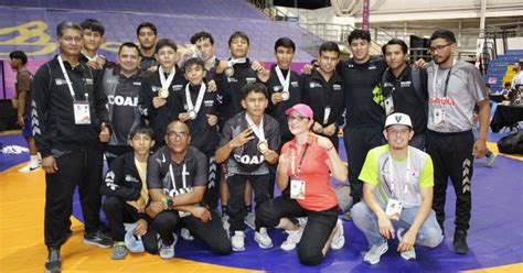 Cosechan Luchadores De Coahuila Siete Medallas En Los Nacionales COANDE