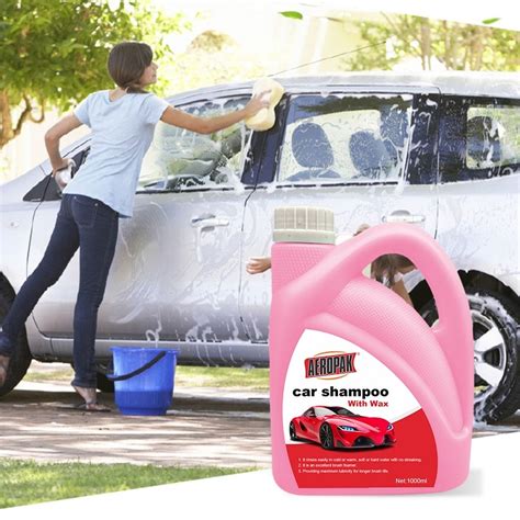 Aeropak Wash And Wax Car Shampoo Rich Foam Car Cleaning Products