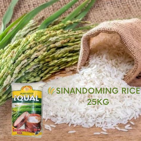 EQUAL Sinandomeng Rice 25kg Lazada PH